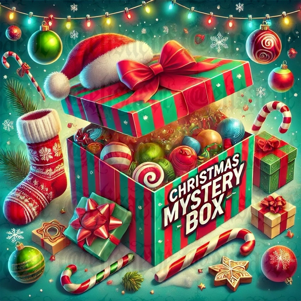CHRISTMAS MYSTERY BOX 🎁🎄🎄🎅 Fun Holiday Gift Idea Ready to Ship!